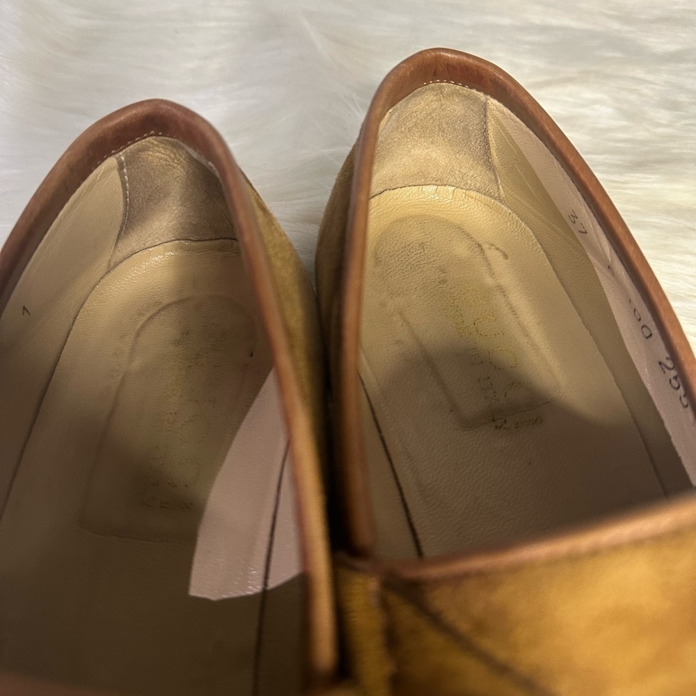 GUCCI guccissima loafers in tan - Picture 11 of 14